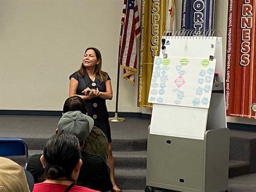 BCL Leticia Jimenez Presenting to Parents 2023