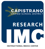 capistrano research blue poster